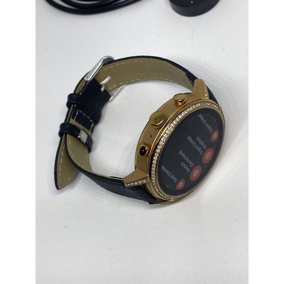 Fossil Gen 4 Authentic Digital Dial Smart Watch Custom Band FTW6015 AB167 - Picture 7 of 10